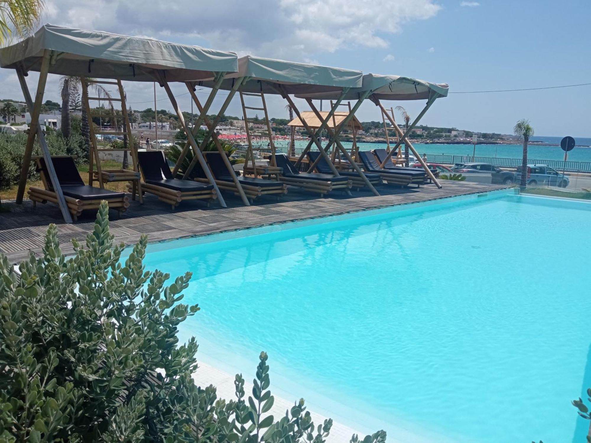 Jonium Hotel - Amazing Sea View And Swimming Pool Pulsano Buitenkant foto
