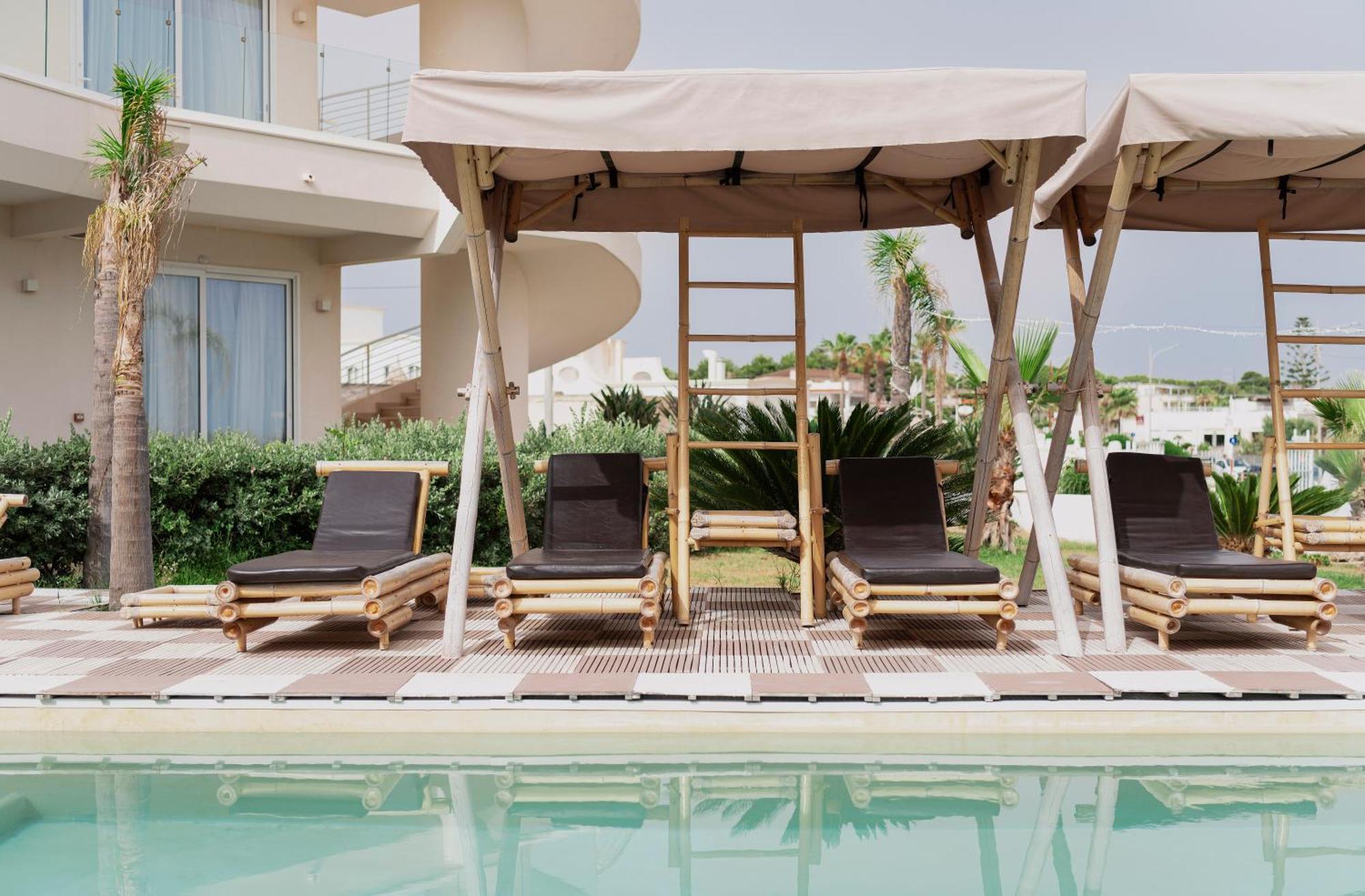 Jonium Hotel - Amazing Sea View And Swimming Pool Pulsano Buitenkant foto